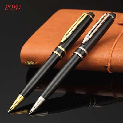 Metal Roller Ball Pens Vip Businessman Metal Ballpoint Pen Roller Pen Metal High Quality Custom Logo- B-8812