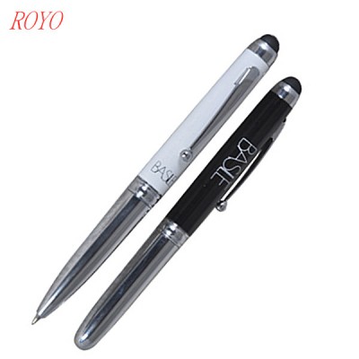 2 in 1 stylus touch pen and  ballpoint pen  with customizable logo