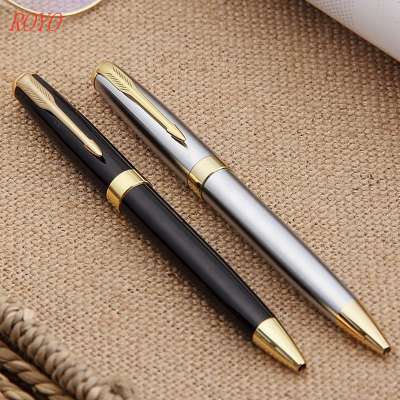 Hot Selling Gift Promotional High Quality Metal Gold Plating Pen Ball Pen Customs