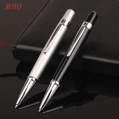 Business Office Gift Ball Pen Metal Brass Twist Action Metal Roller Ball Pen