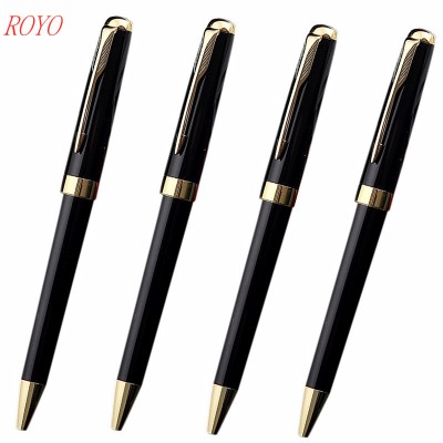 Hot Selling Gift Promotional High Quality Metal Gold Plating Pen Ball Pen Customs- B-8748